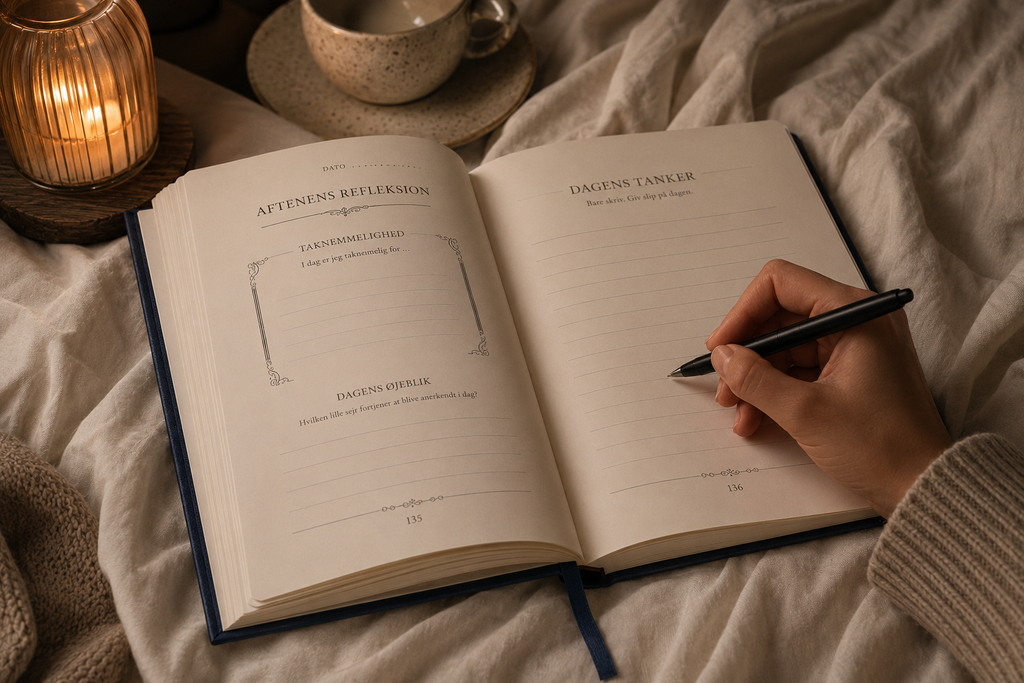 Before I Fall Asleep Journal Dansk
